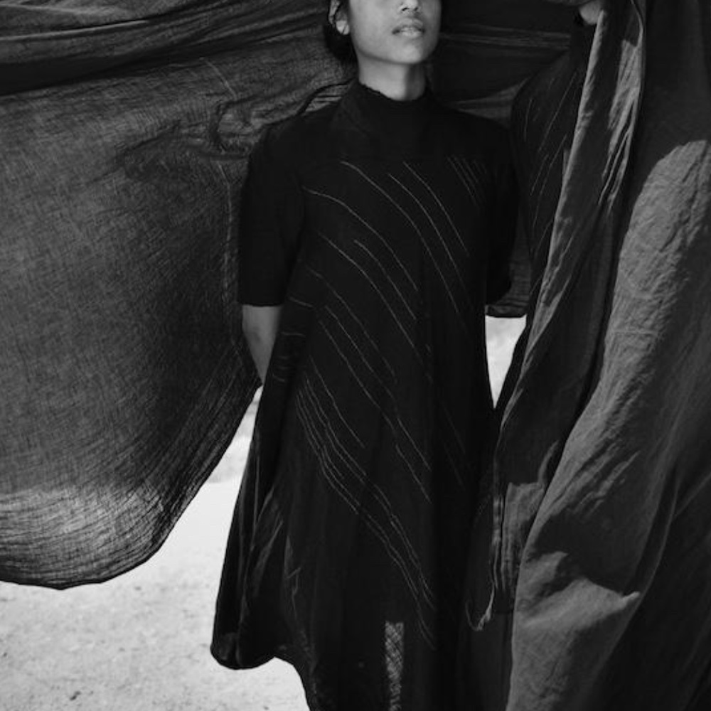 Agni Turtle Neck Dress